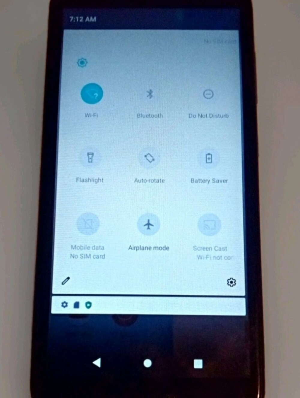 LockedCricket Calypso U318AA 16GB Gray Android 10 Bar Wi-Fi/BT Front/Rear Camera